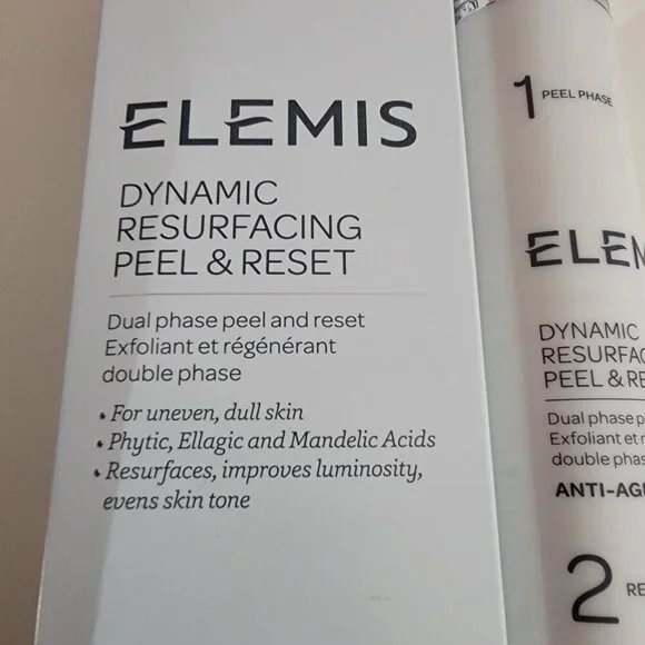 Elemis Resurfacing Peel & Reset Cream NIB Anti-Ageing
